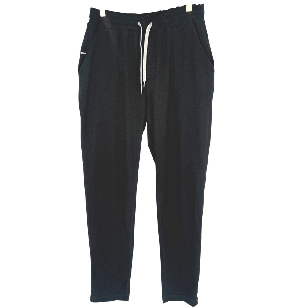 Vuori Men's Ponto Performance Pants Size Large Heathered Black V418 Activewear